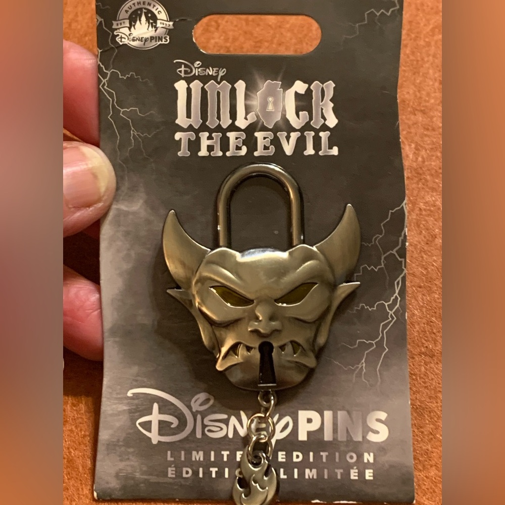 Disney Silver Unlock The Evil. Chernabog from Fantasia.